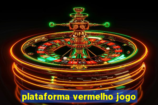 plataforma vermelho jogo